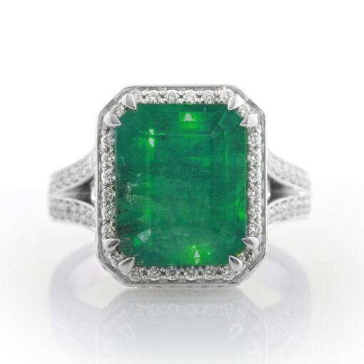 6.5ct Emerald Dress Ring
