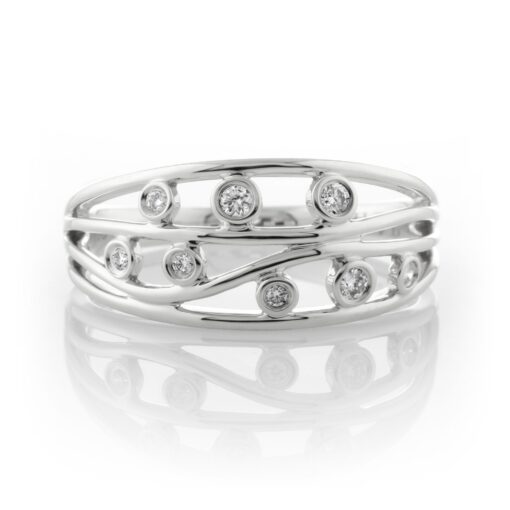 Scrolled Dress Ring