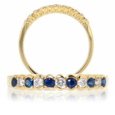 Sapphire Anniversary Ring