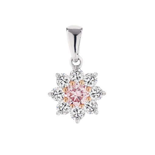 Pink Diamond Flower Cluster