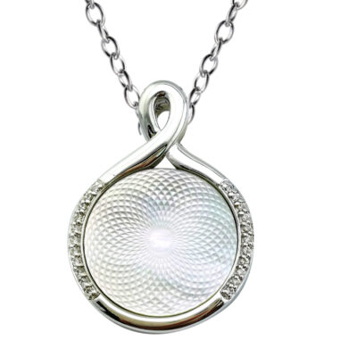 Round Mother Of Pearl Pendant