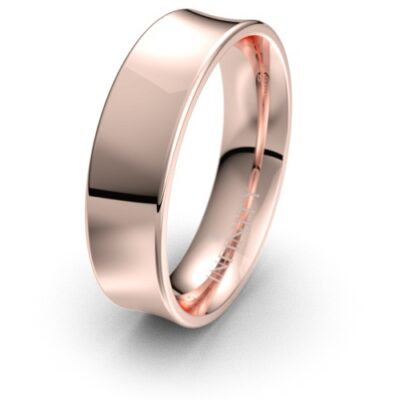 Concave Wedding Band