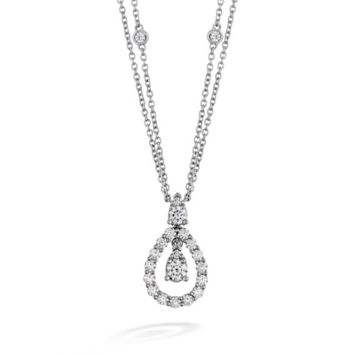 Aerial Diamond Drop Necklace