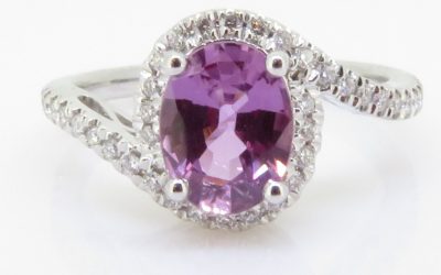Purple Sapphire Engagement Rings