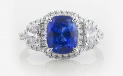 Ceylon Sapphire Engagement Rings