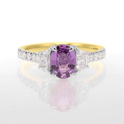 Royal Purple Sapphire Ring