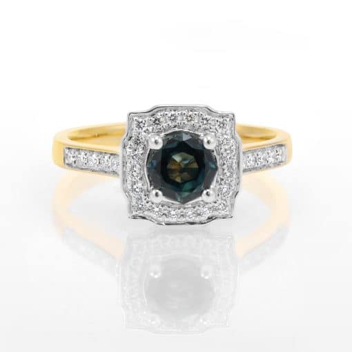 Classic Teal Sapphire